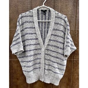 Forever 21 Gray Dolman Cardigan Sweater Small